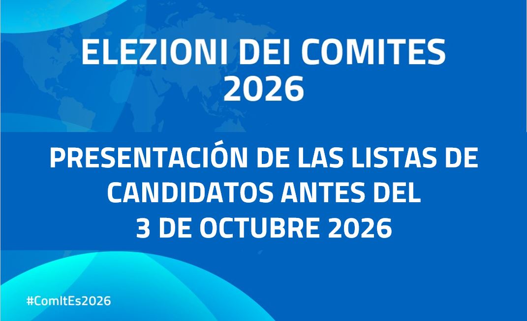Presentazione Candidati Comites 2026 ESP